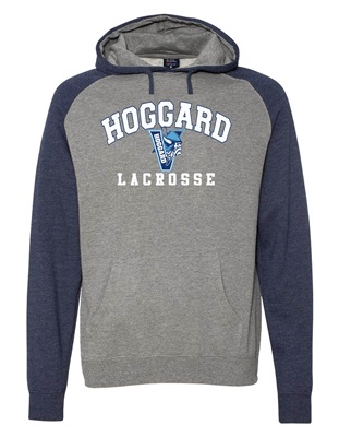Hoggard Lacrosse Raglan Hooded Sweatshirt - Order due Thursday, February 29, 2024